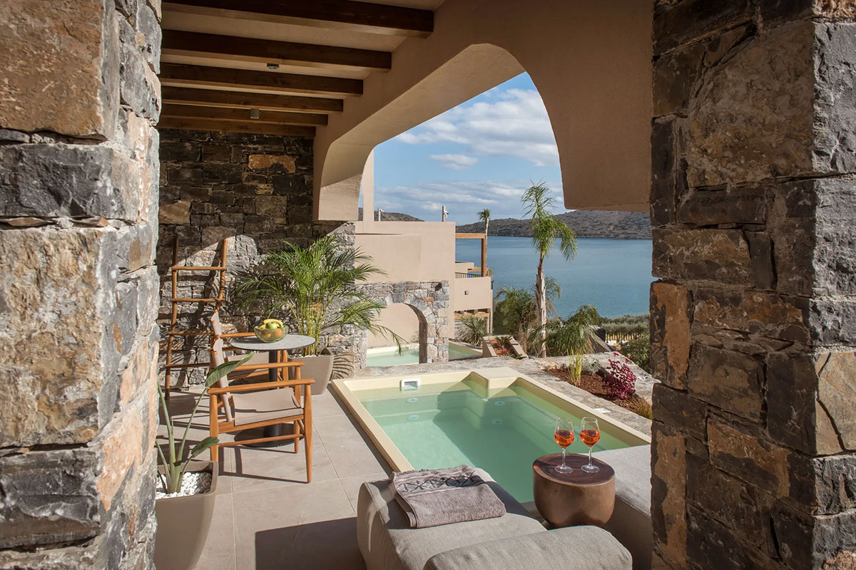 Junior Suite Private Pool Sea View